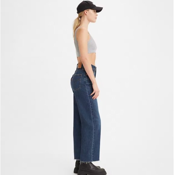 Levi's RIBCAGE STRAIGHT ANKLE WOMEN'S JEANS 27x29 NWT - Picture 2 of 7